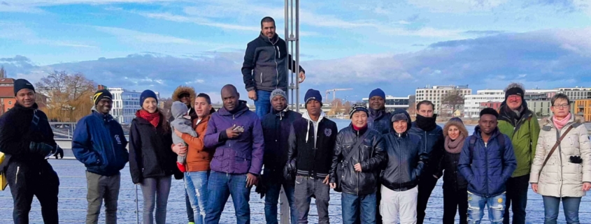 TeilnehmerInnen der Save me Stadtführung am 30.01.2019